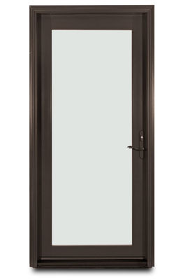 Hinged Operated Swing Aluminium Door , Right Hand Inswing Interior Door