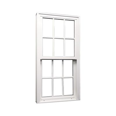 Energy Saving Aluminium Vertical Sliding Sash Windows , 2 Track Sliding Window
