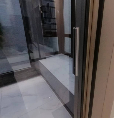 Narrow Frame Slim Aluminum Slide Door Heat Resistant Exterior Sliding Door