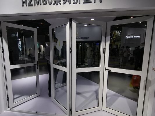 Anodized Aluminium Folding Doors ,  4 Sash Aluminium Bifold Door