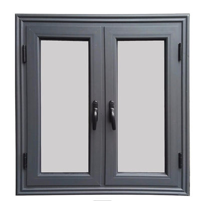 AS2047 Aluminum Swing Windows , Hurricane Resistant Windows Electrophoresis