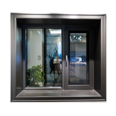 Ventana de aluminio interior del marco con la malla de acero inoxidable el 1.5*1.0m
