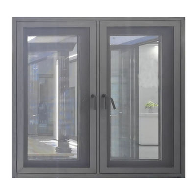 gris profundo de Windows del marco de aluminio insonoro de 1.0-1.5m m